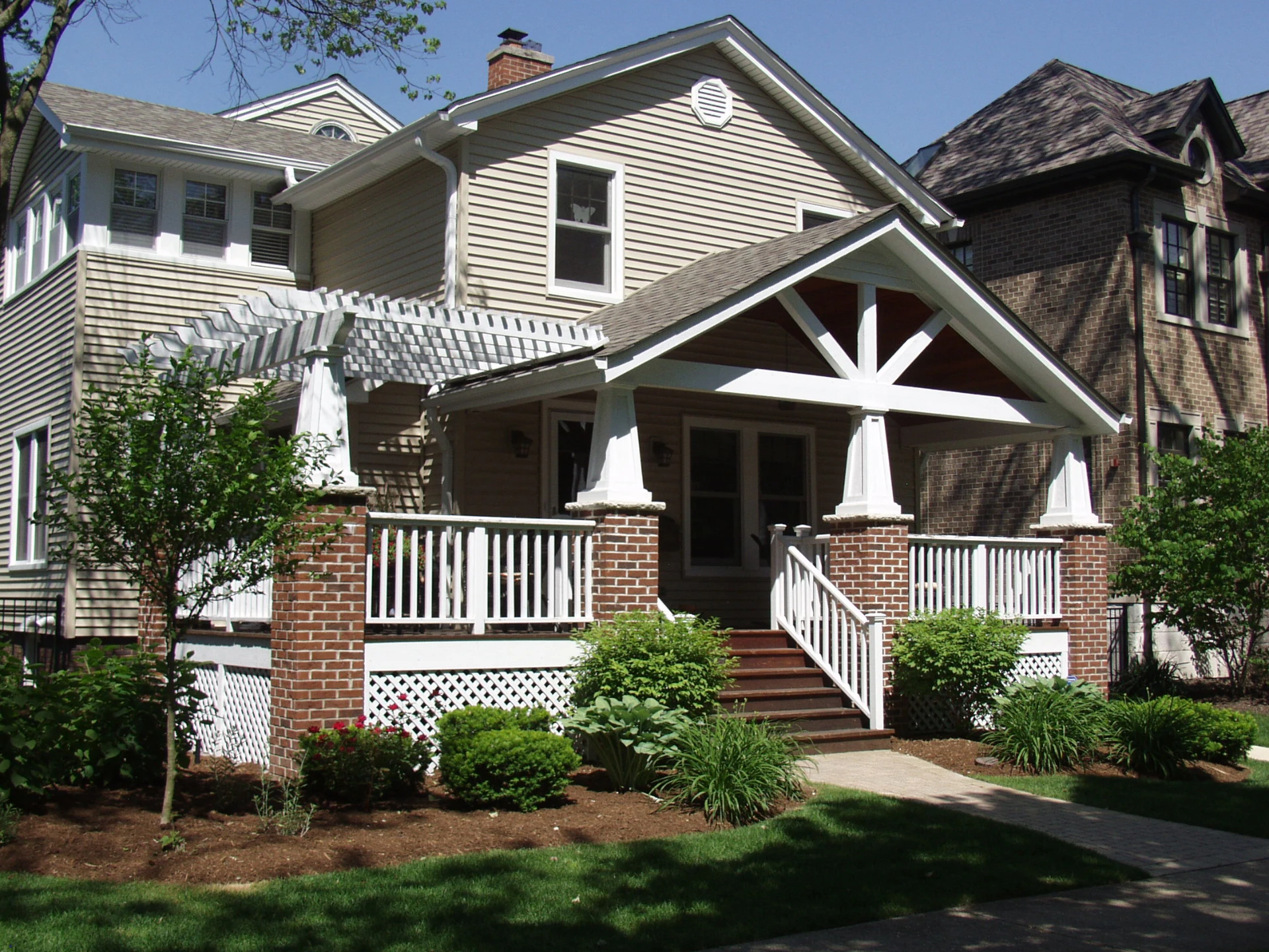 3D Porch Design Visualization