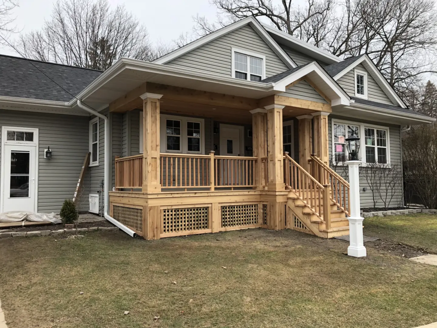 Covered Porch Builder in Schaumburg, IL | Woodridge Deck & Gazebo Co.